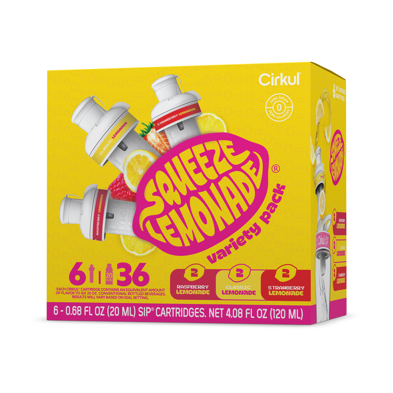 Squeeze Lemonade® 6-Pack Variety Pack f9ktf py8by