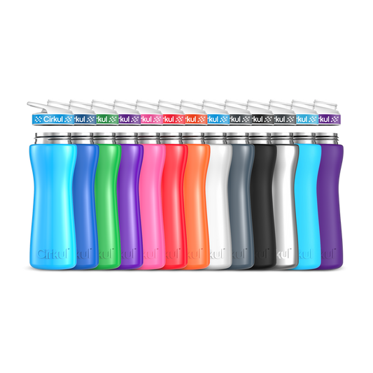 22oz. Stainless Steel Bottle & Comfort Grip Lid zsvyb t29wn