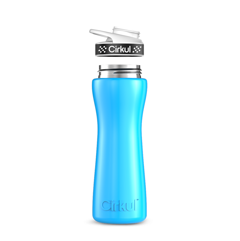 22oz. Stainless Steel Bottle & Comfort Grip Lid zsvyb t29wn