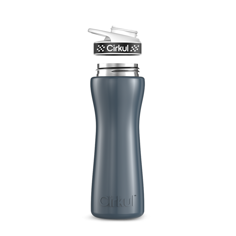 22oz. Stainless Steel Bottle & Comfort Grip Lid zsvyb t29wn