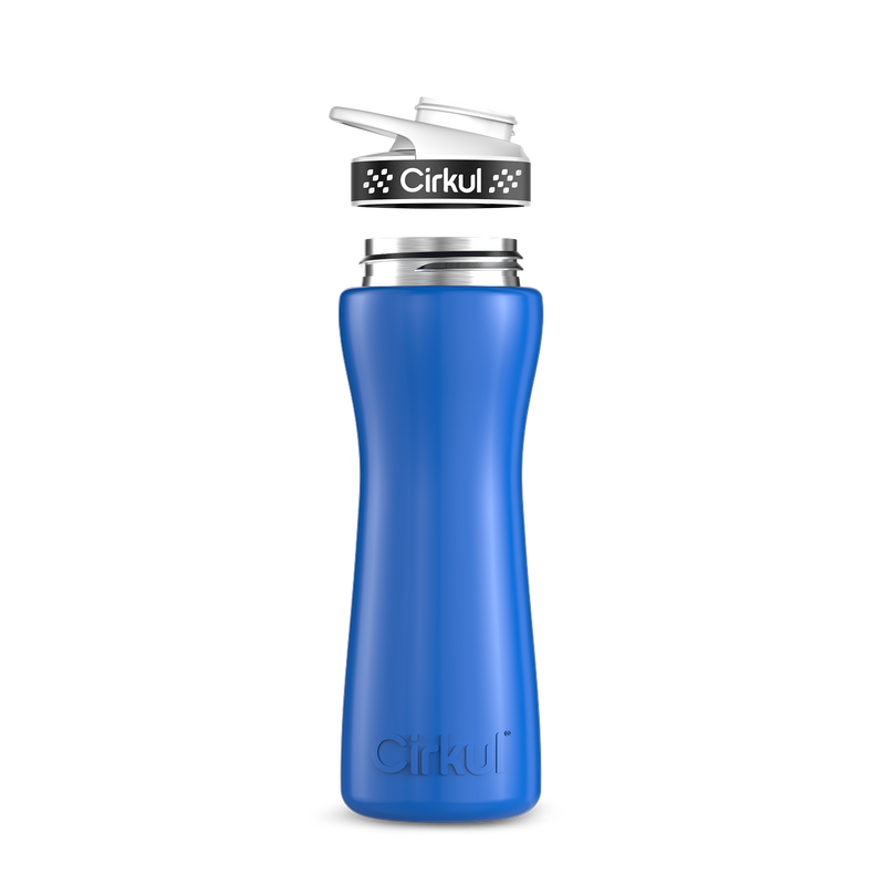 22oz. Stainless Steel Bottle & Comfort Grip Lid zsvyb t29wn