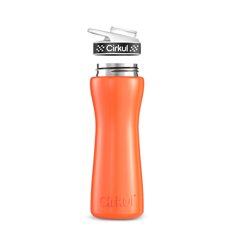 22oz. Stainless Steel Bottle & Comfort Grip Lid zsvyb t29wn