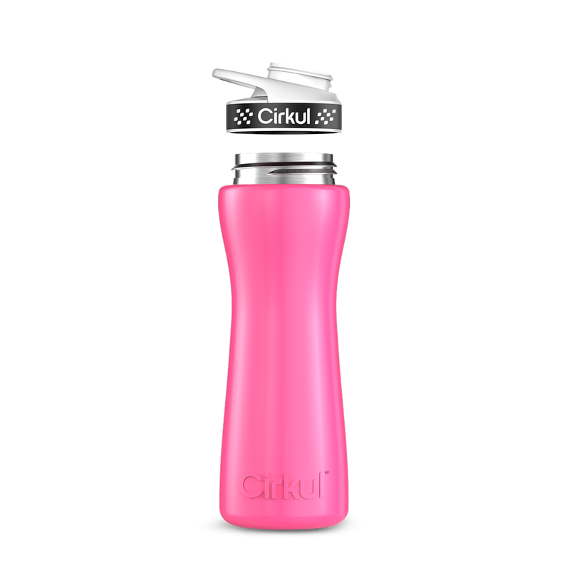 22oz. Stainless Steel Bottle & Comfort Grip Lid zsvyb t29wn