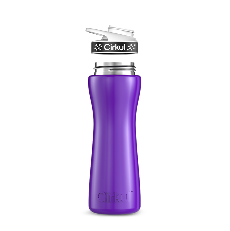 22oz. Stainless Steel Bottle & Comfort Grip Lid zsvyb t29wn
