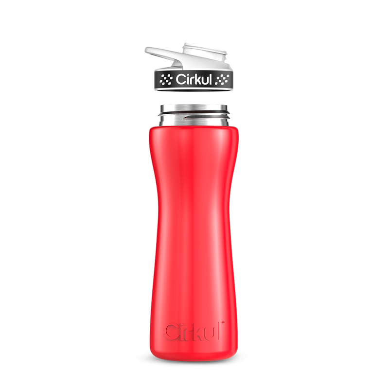 22oz. Stainless Steel Bottle & Comfort Grip Lid zsvyb t29wn