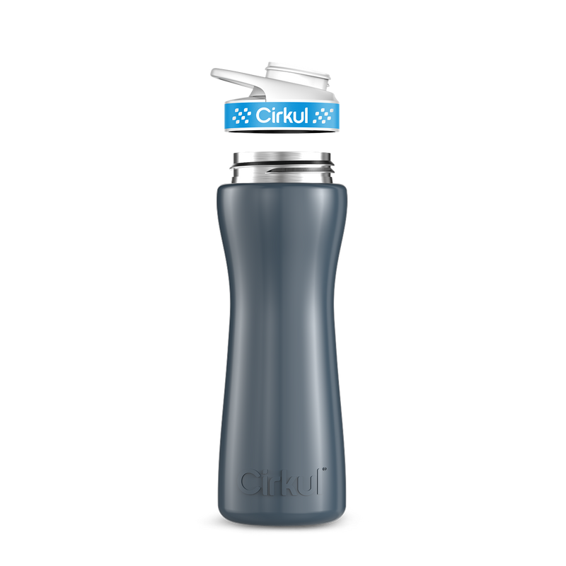 22oz. Stainless Steel Bottle & Comfort Grip Lid zsvyb t29wn