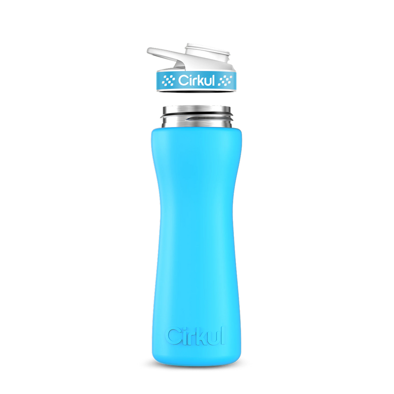22oz. Stainless Steel Bottle & Comfort Grip Lid zsvyb t29wn