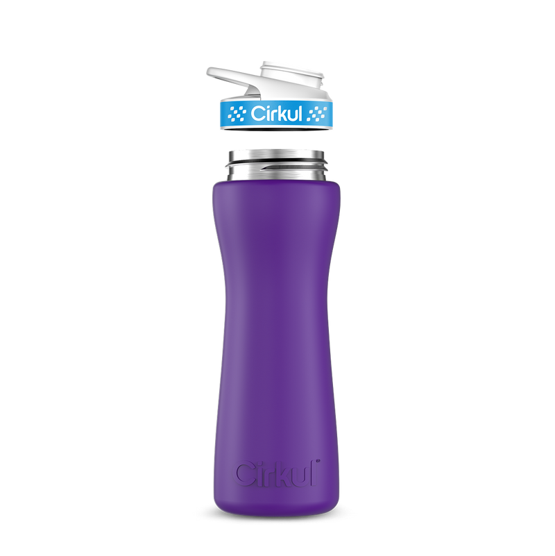 22oz. Stainless Steel Bottle & Comfort Grip Lid zsvyb t29wn