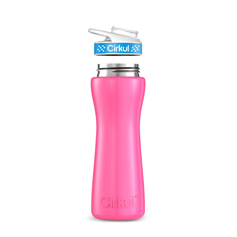 22oz. Stainless Steel Bottle & Comfort Grip Lid zsvyb t29wn