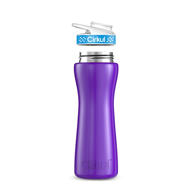 22oz. Stainless Steel Bottle & Comfort Grip Lid zsvyb t29wn