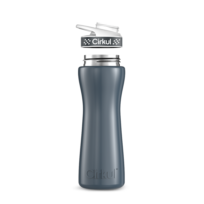 22oz. Stainless Steel Bottle & Comfort Grip Lid zsvyb t29wn