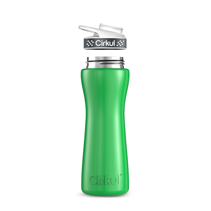 22oz. Stainless Steel Bottle & Comfort Grip Lid zsvyb t29wn