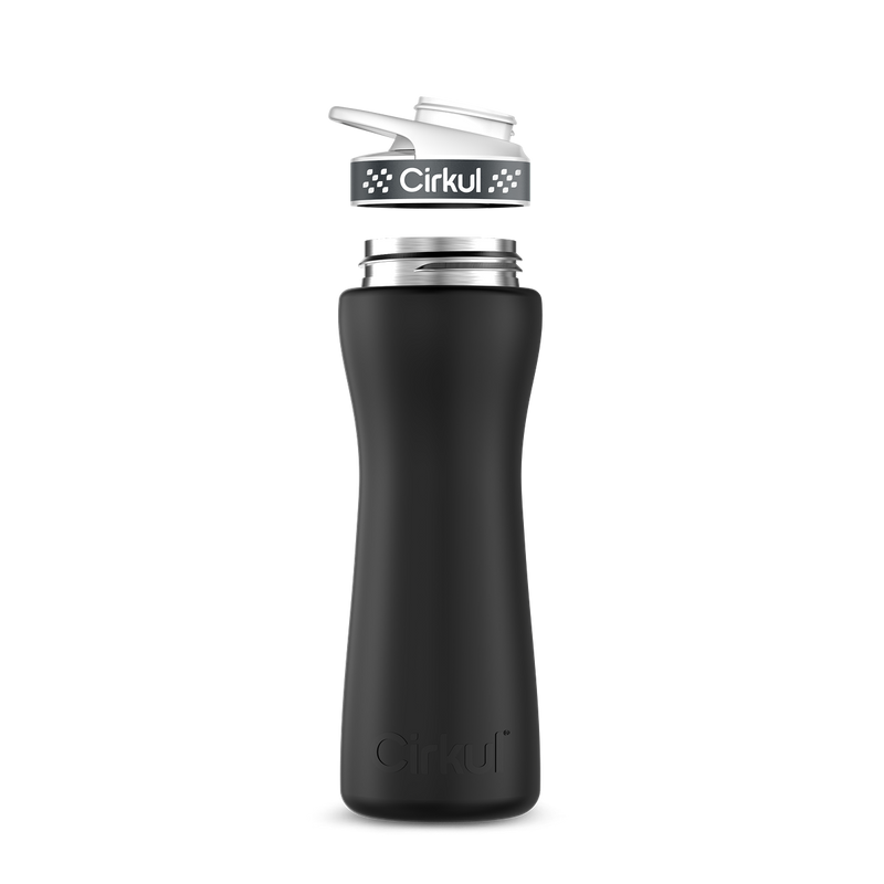 22oz. Stainless Steel Bottle & Comfort Grip Lid zsvyb t29wn