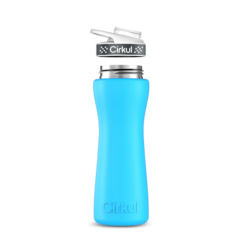 22oz. Stainless Steel Bottle & Comfort Grip Lid zsvyb t29wn