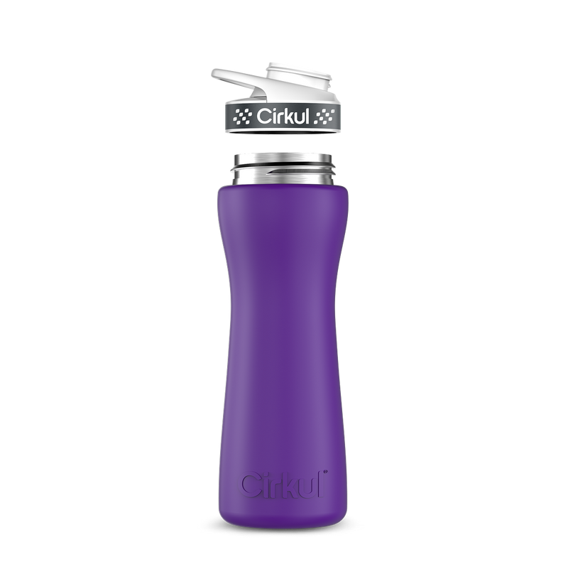 22oz. Stainless Steel Bottle & Comfort Grip Lid zsvyb t29wn