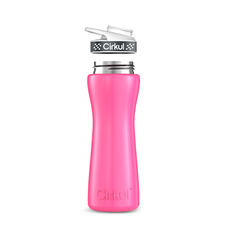 22oz. Stainless Steel Bottle & Comfort Grip Lid zsvyb t29wn