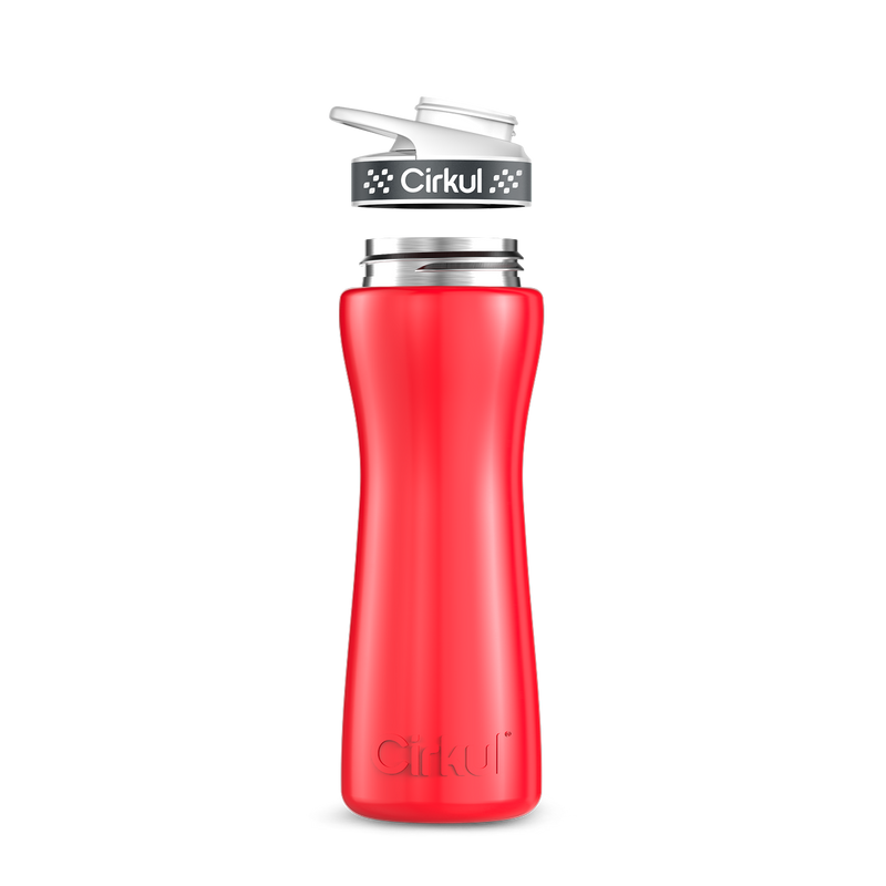22oz. Stainless Steel Bottle & Comfort Grip Lid zsvyb t29wn