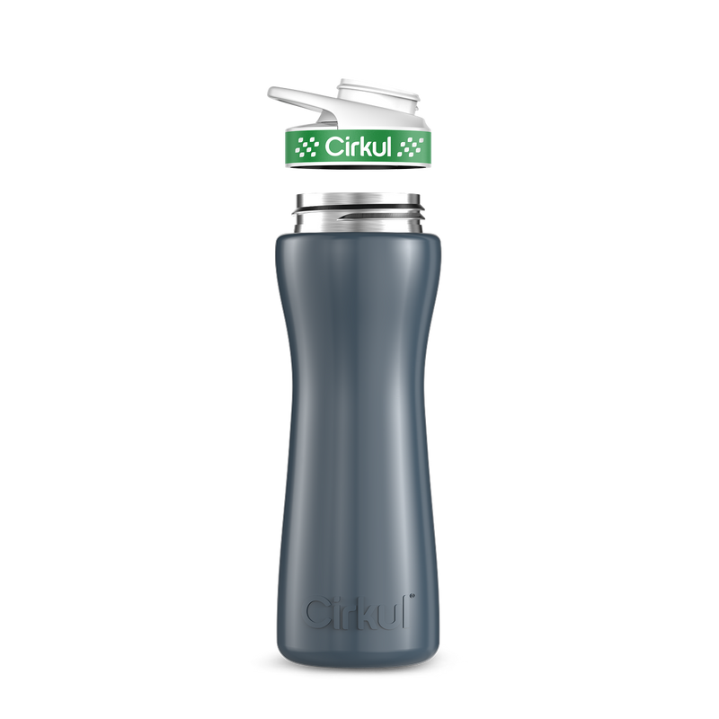 22oz. Stainless Steel Bottle & Comfort Grip Lid zsvyb t29wn