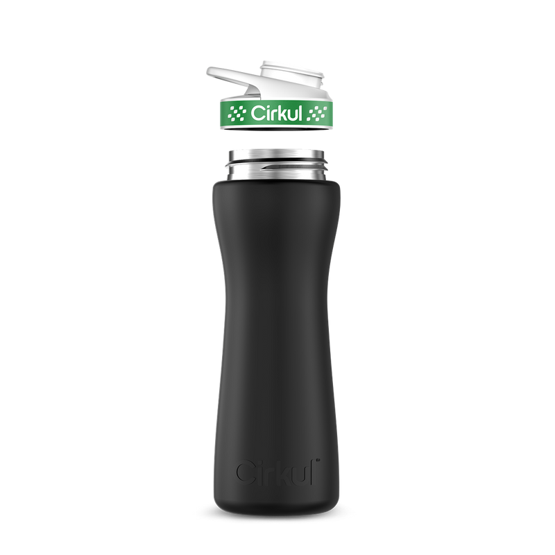 22oz. Stainless Steel Bottle & Comfort Grip Lid zsvyb t29wn