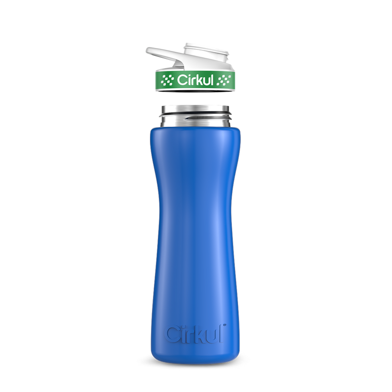 22oz. Stainless Steel Bottle & Comfort Grip Lid zsvyb t29wn