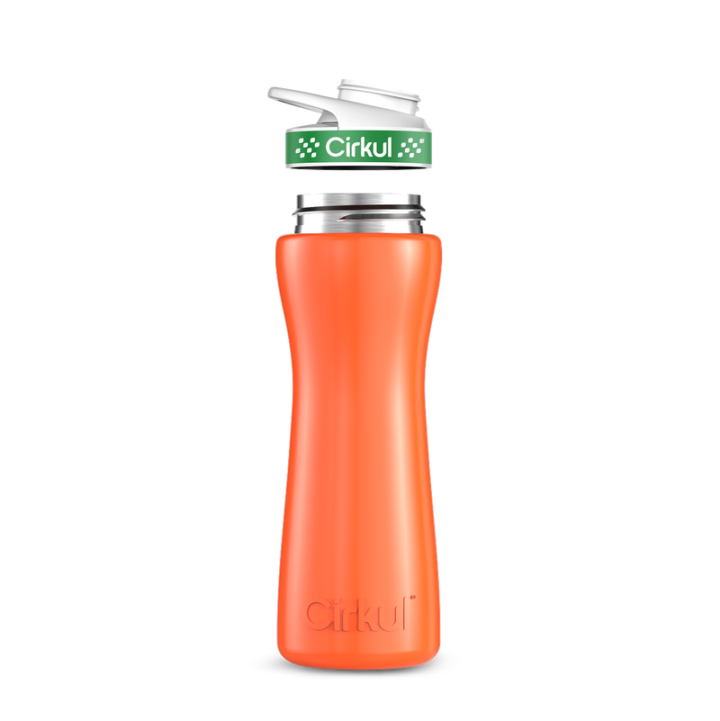 22oz. Stainless Steel Bottle & Comfort Grip Lid zsvyb t29wn