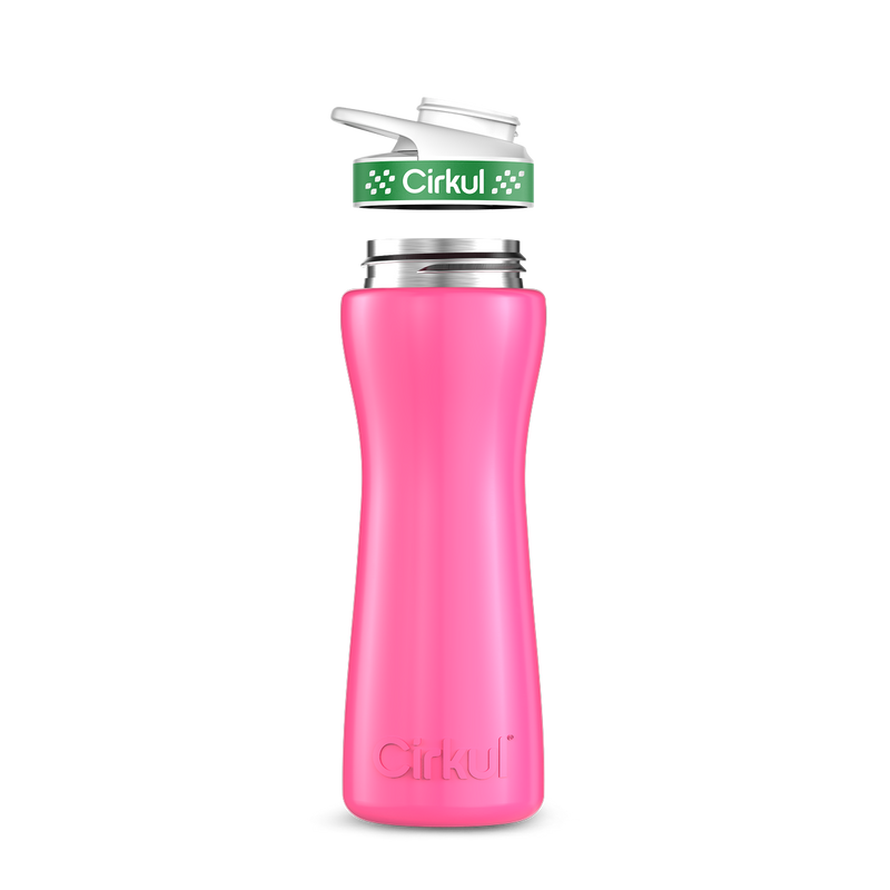 22oz. Stainless Steel Bottle & Comfort Grip Lid zsvyb t29wn