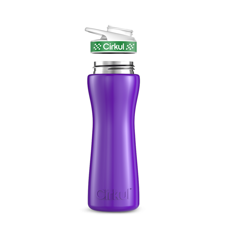 22oz. Stainless Steel Bottle & Comfort Grip Lid zsvyb t29wn