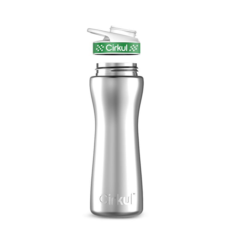 22oz. Stainless Steel Bottle & Comfort Grip Lid zsvyb t29wn