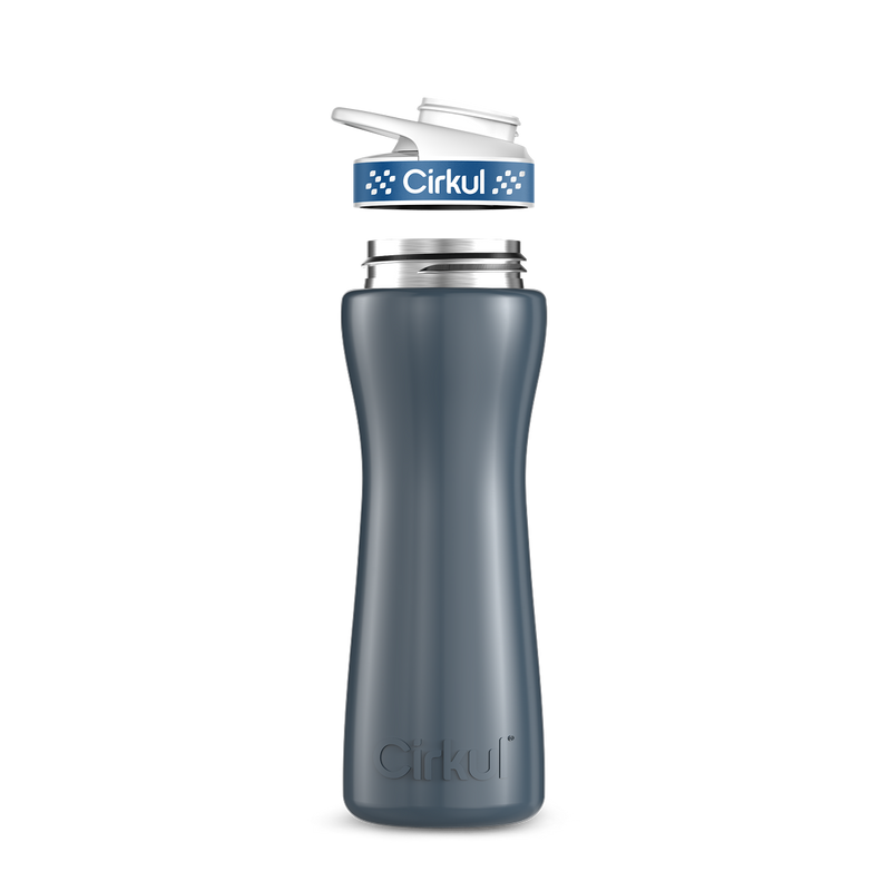22oz. Stainless Steel Bottle & Comfort Grip Lid zsvyb t29wn