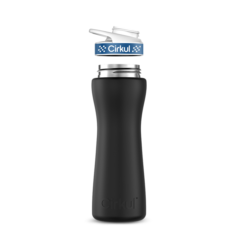 22oz. Stainless Steel Bottle & Comfort Grip Lid zsvyb t29wn