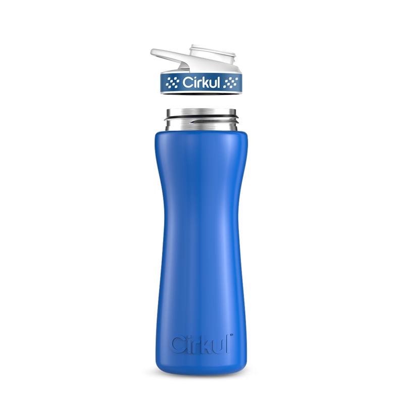 22oz. Stainless Steel Bottle & Comfort Grip Lid zsvyb t29wn