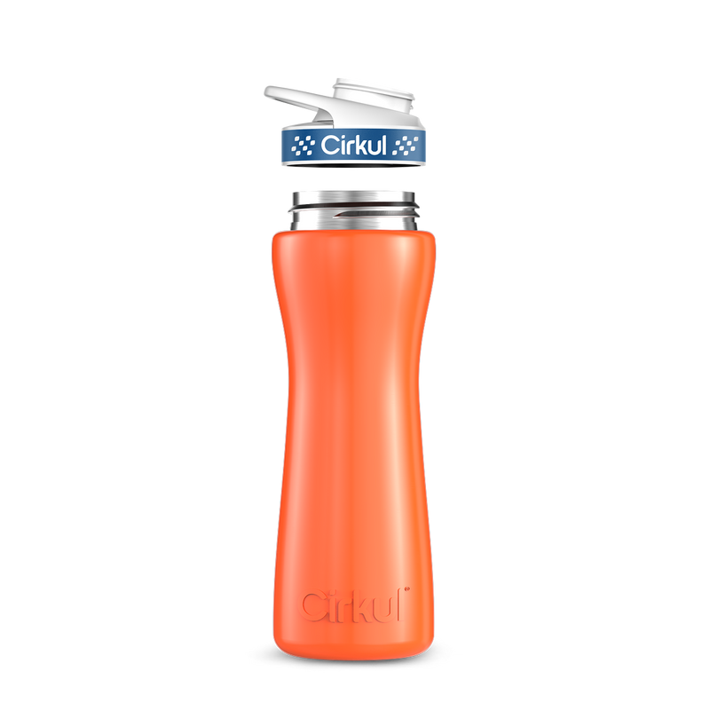 22oz. Stainless Steel Bottle & Comfort Grip Lid zsvyb t29wn