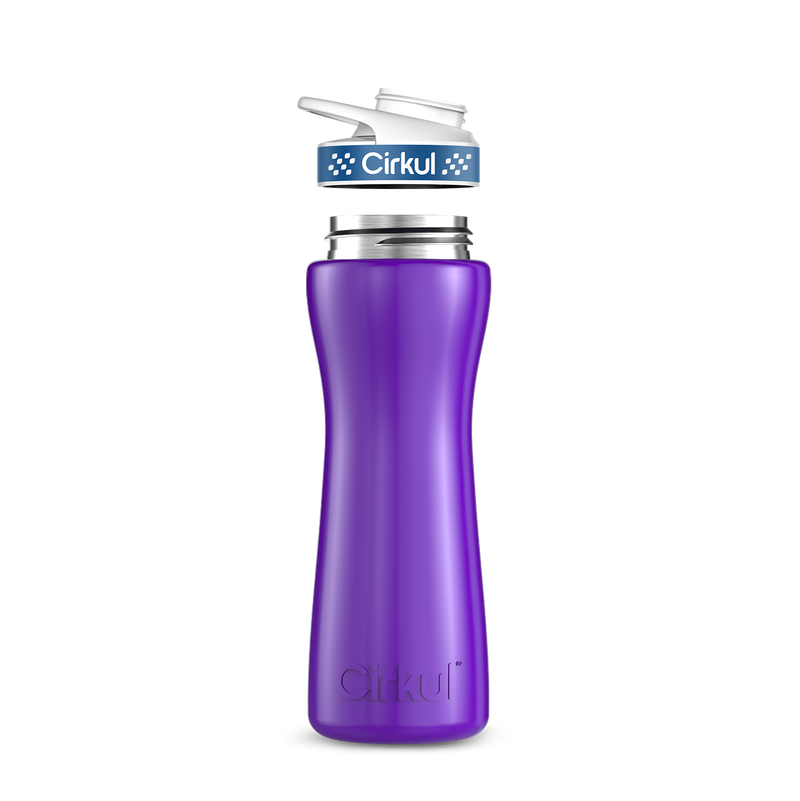 22oz. Stainless Steel Bottle & Comfort Grip Lid zsvyb t29wn