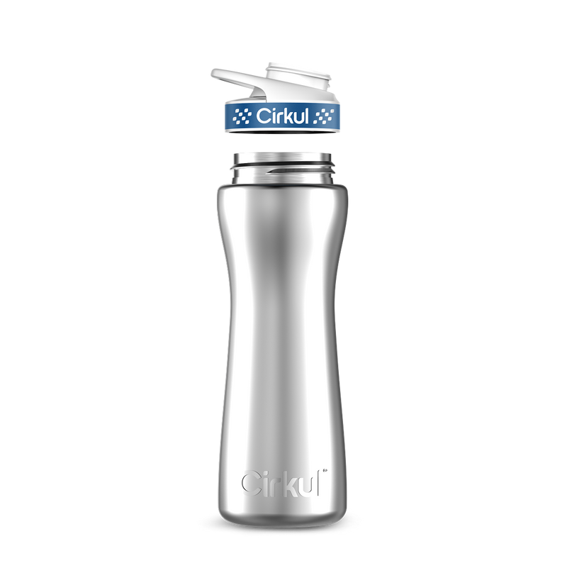 22oz. Stainless Steel Bottle & Comfort Grip Lid zsvyb t29wn