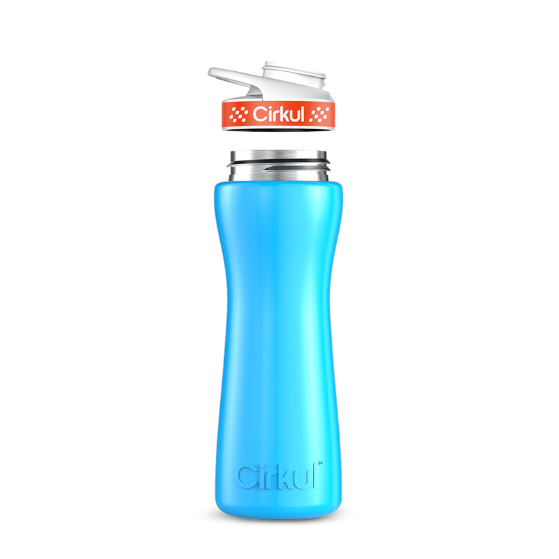 22oz. Stainless Steel Bottle & Comfort Grip Lid zsvyb t29wn