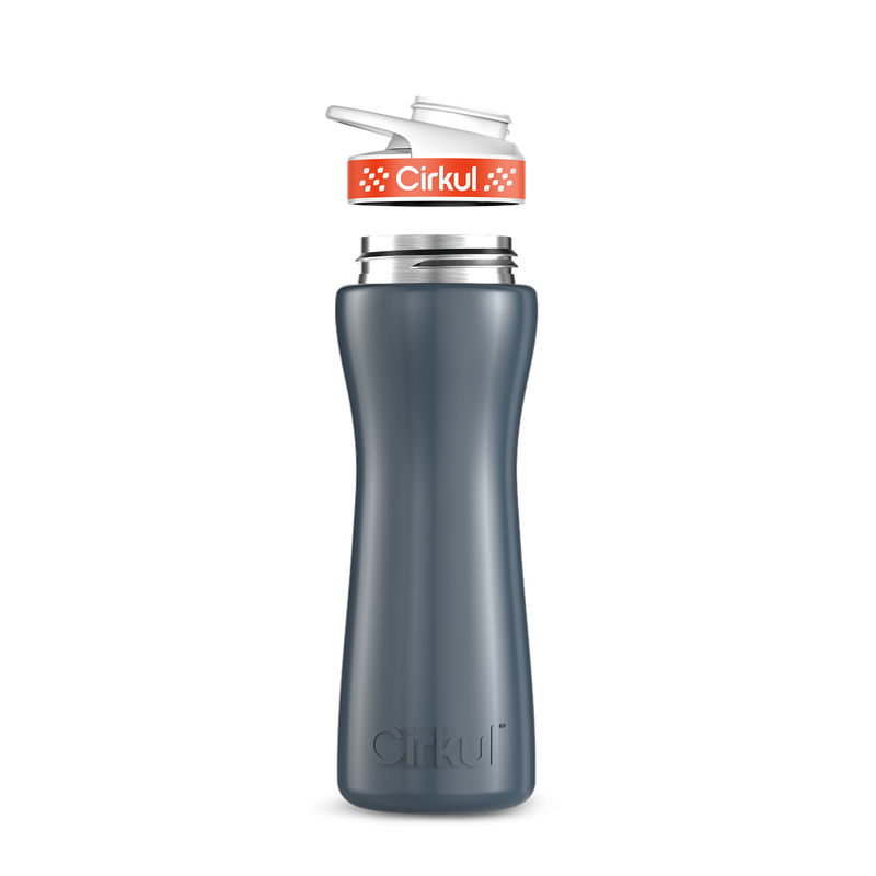 22oz. Stainless Steel Bottle & Comfort Grip Lid zsvyb t29wn