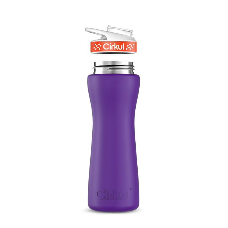 22oz. Stainless Steel Bottle & Comfort Grip Lid zsvyb t29wn
