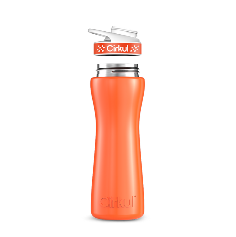 22oz. Stainless Steel Bottle & Comfort Grip Lid zsvyb t29wn