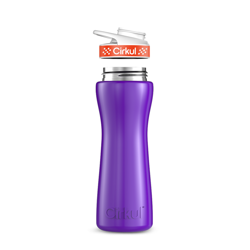 22oz. Stainless Steel Bottle & Comfort Grip Lid zsvyb t29wn