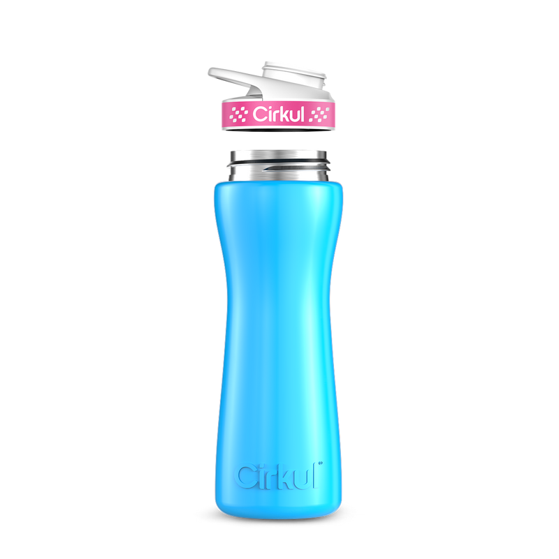 22oz. Stainless Steel Bottle & Comfort Grip Lid zsvyb t29wn