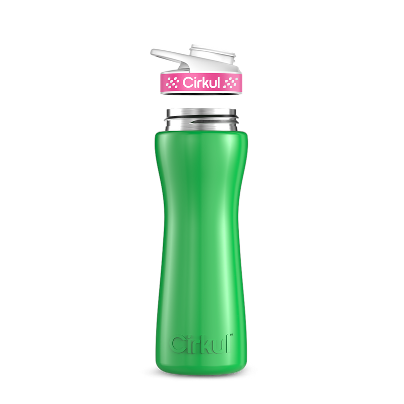 22oz. Stainless Steel Bottle & Comfort Grip Lid zsvyb t29wn