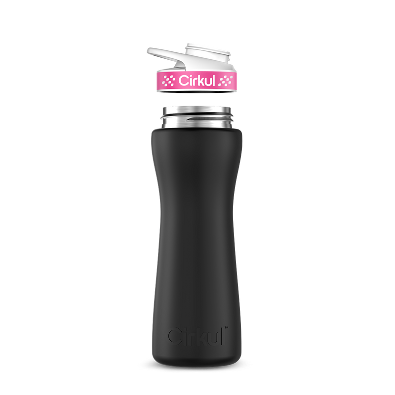 22oz. Stainless Steel Bottle & Comfort Grip Lid zsvyb t29wn