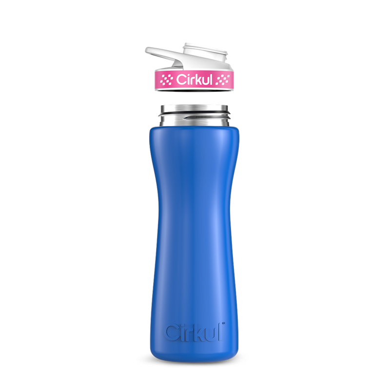 22oz. Stainless Steel Bottle & Comfort Grip Lid zsvyb t29wn