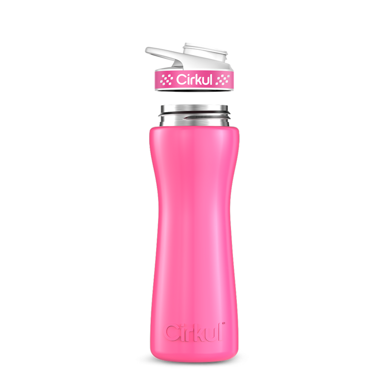 22oz. Stainless Steel Bottle & Comfort Grip Lid zsvyb t29wn