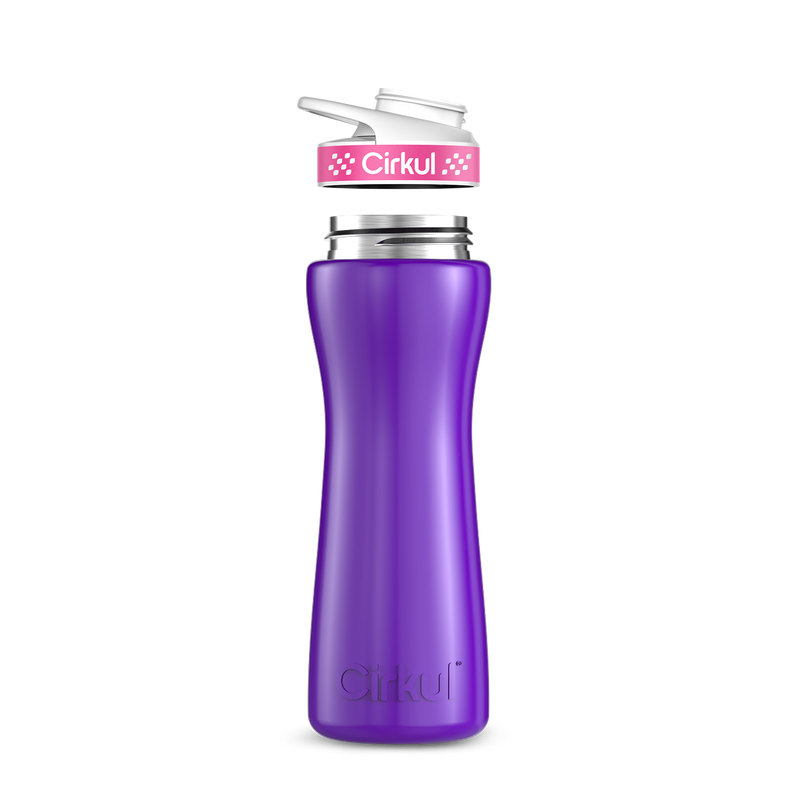 22oz. Stainless Steel Bottle & Comfort Grip Lid zsvyb t29wn