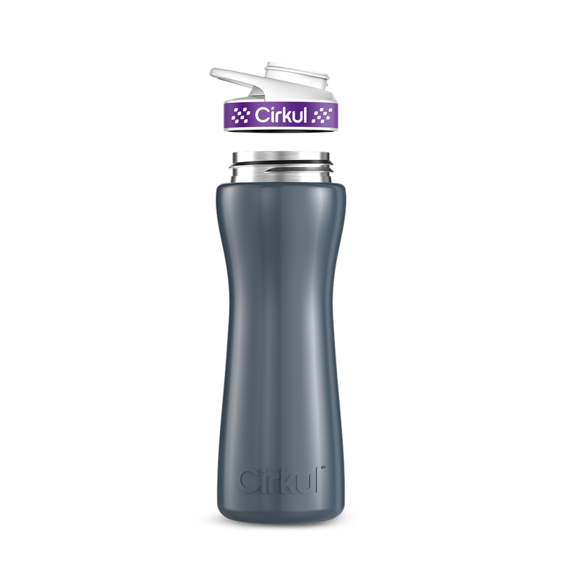 22oz. Stainless Steel Bottle & Comfort Grip Lid zsvyb t29wn