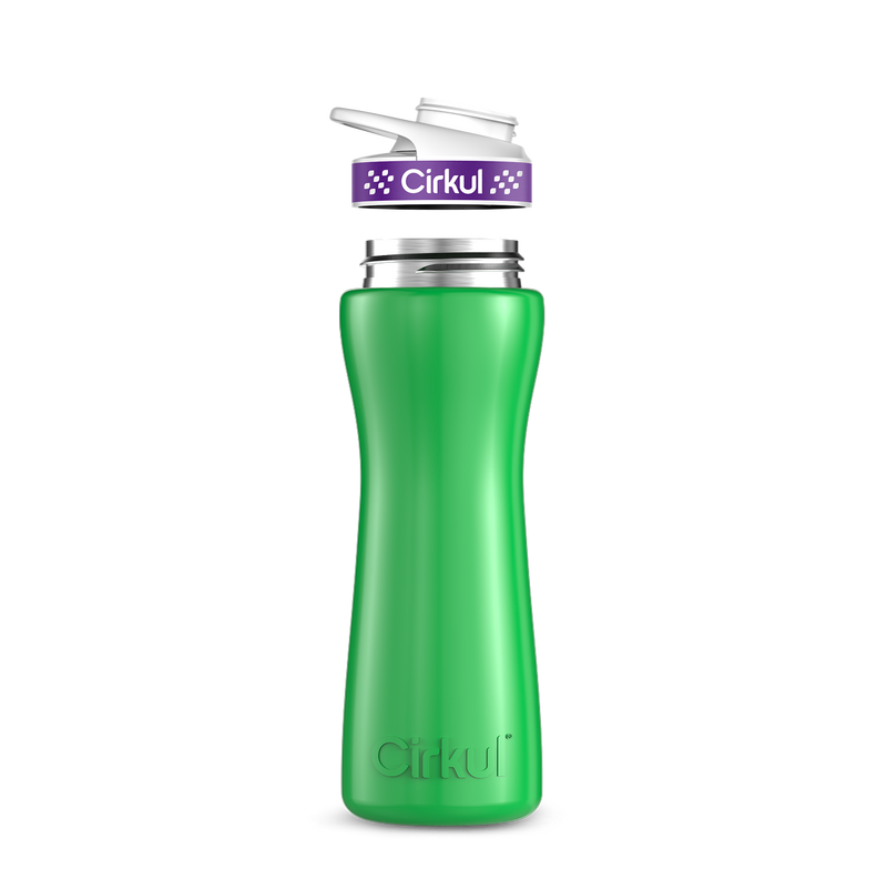 22oz. Stainless Steel Bottle & Comfort Grip Lid zsvyb t29wn