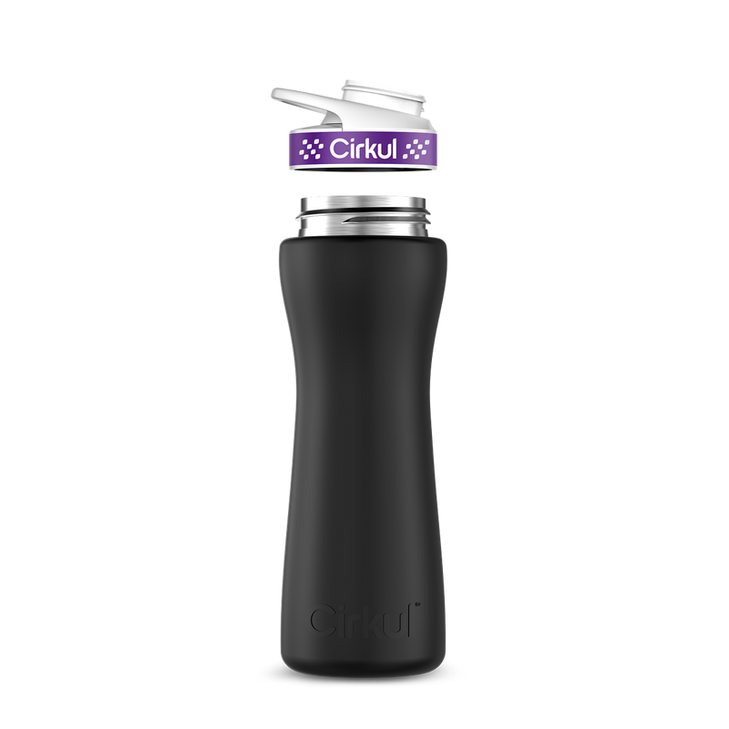 22oz. Stainless Steel Bottle & Comfort Grip Lid zsvyb t29wn