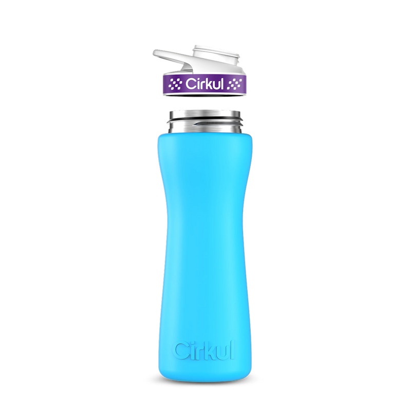 22oz. Stainless Steel Bottle & Comfort Grip Lid zsvyb t29wn