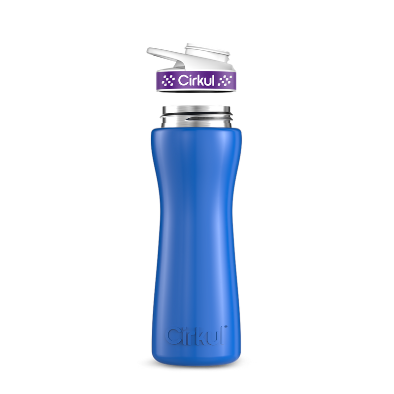 22oz. Stainless Steel Bottle & Comfort Grip Lid zsvyb t29wn